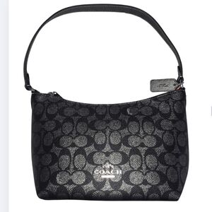 NWT Coach Zop Top Shoulder Bag CW391 Granite